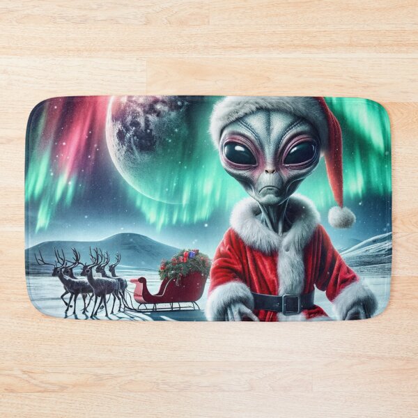 Item preview, Santa is an Alien designed and sold by bradm50.