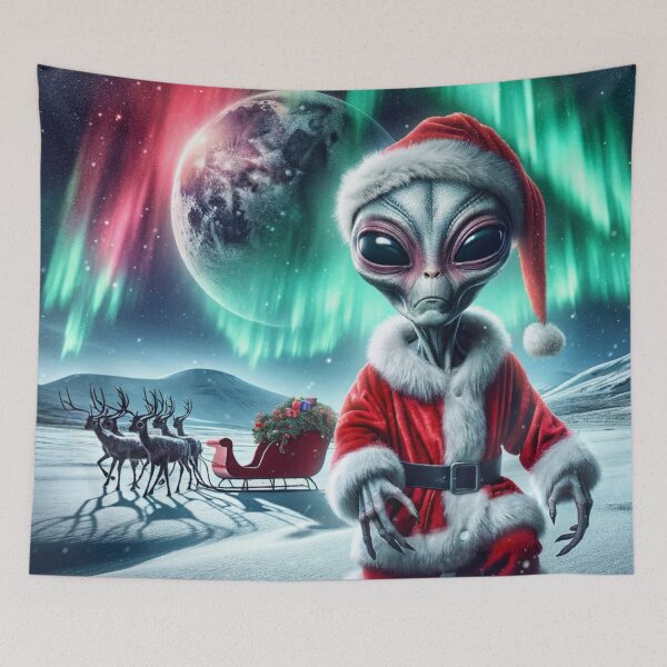 Item preview, Santa is an Alien designed and sold by bradm50.