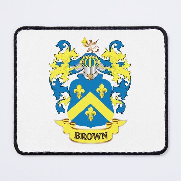 Item preview, Brown Family Name Family Crest designed and sold by KC Morcom.