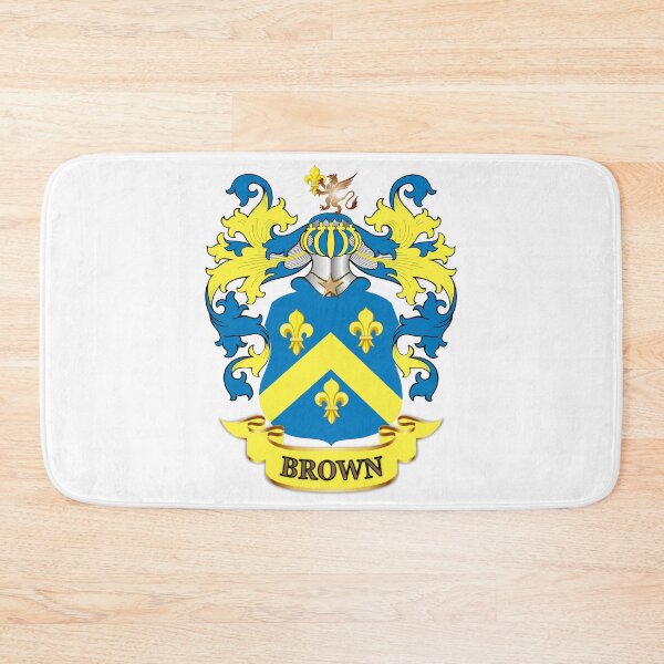 Item preview, Brown Family Name Family Crest designed and sold by KC Morcom.