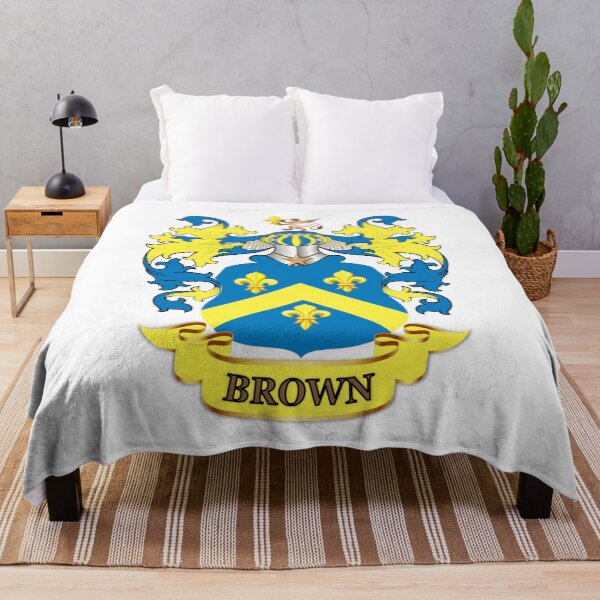 Item preview, Brown Family Name Family Crest designed and sold by KC Morcom.
