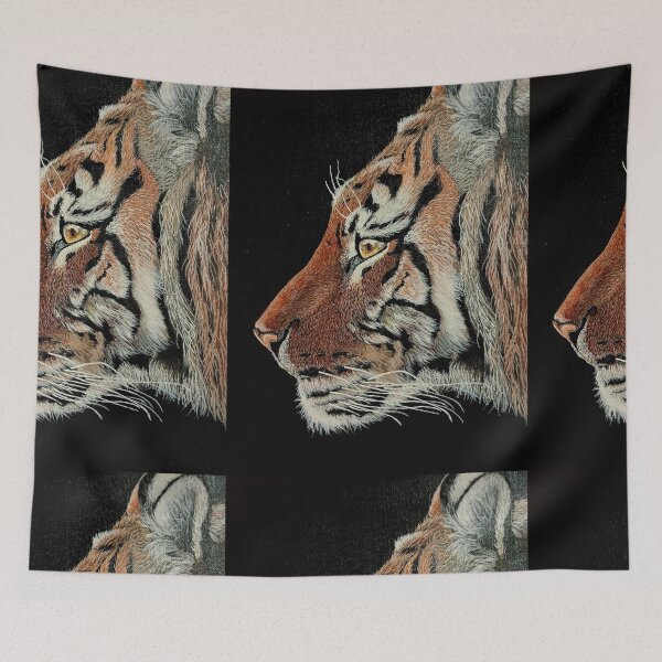 Item preview, Acrylic painting of Bengal tiger  designed and sold by Artistic  Media.