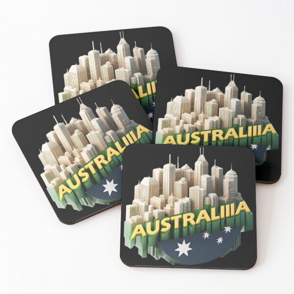 Item preview, AUSTRALIA - GREEN, GOLD AND GROUSE! III designed and sold by Takin-Thepiss.