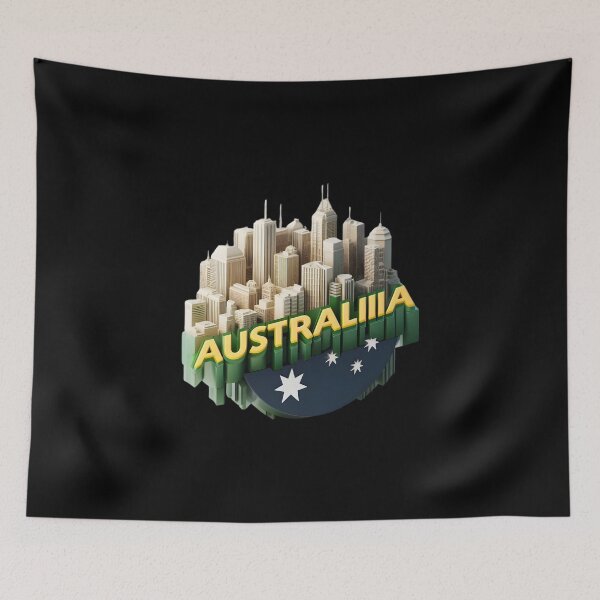 Item preview, AUSTRALIA - GREEN, GOLD AND GROUSE! III designed and sold by Takin-Thepiss.