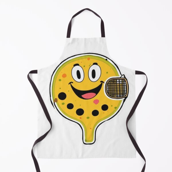 Item preview, Pickleball Paddle with Happy Face Art - Smash the Court with Joyful Plays designed and sold by SSulatul101.