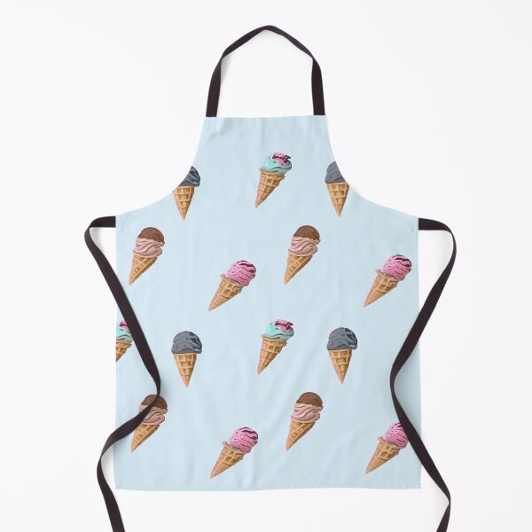 Item preview, Icy delight seamless ice cream cone pattern designed and sold by CrazySweets.