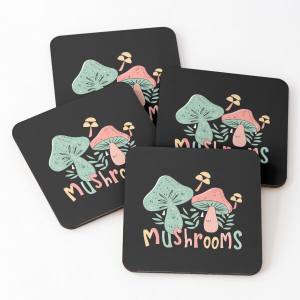 Aperçu de l'œuvre Champignons pastel mignons créée et vendue par Itsheartshop.