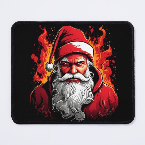 Item preview, Fiery Festivities: Santa's Hellstare in a Colorful Christmas Inferno designed and sold by WantStore.