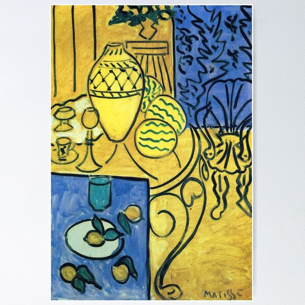 Item preview, Henri Matisse, 1869-1954, France | Original Paintings by Henri Matisse designed and sold by HobertShoop.