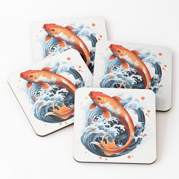 Item preview, Dance of the Koi: A Ballet of Color and Grace designed and sold by RipollDesigns.
