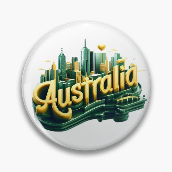 Item preview, AUSTRALIA - GREEN, GOLD AND GROUSE! IV designed and sold by Takin-Thepiss.
