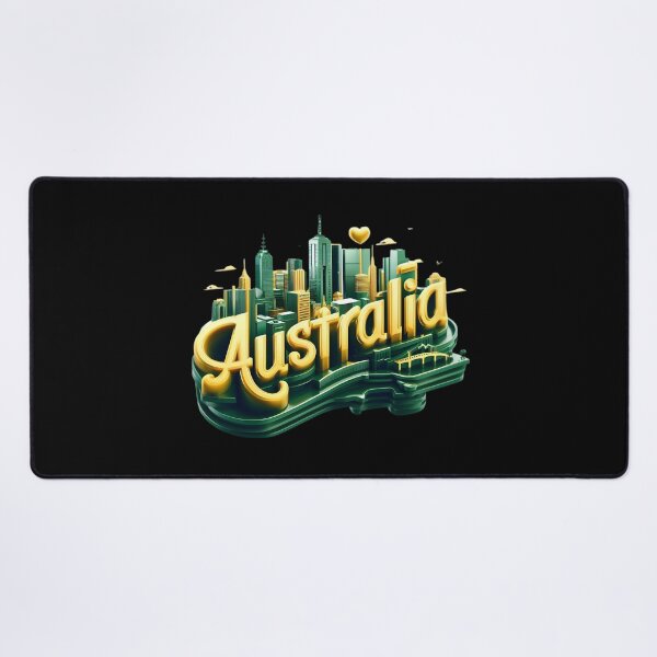 Item preview, AUSTRALIA - GREEN, GOLD AND GROUSE! IV designed and sold by Takin-Thepiss.