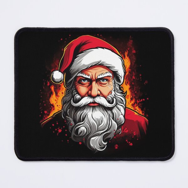 Item preview, Fiery Festivities: Santa's Hellstare Illuminates a Colorful Christmas Day designed and sold by WantStore.