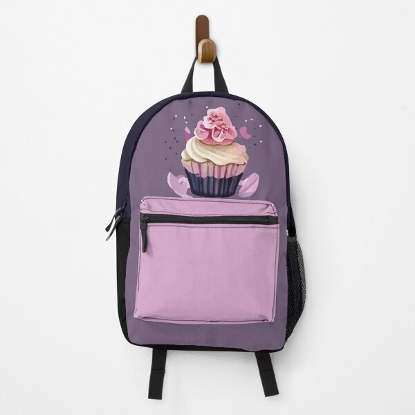 Item preview, Blooming Bliss: Pink Flower Cupcake designed and sold by CrazySweets.