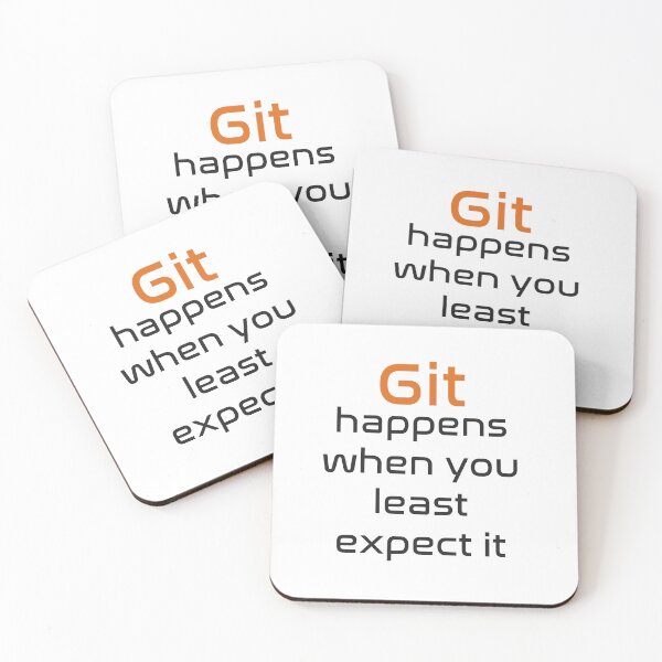 Artikelvorschau, Git passiert, wenn Sie es am wenigsten erwarten entworfen und verkauft von Code Monkeys.