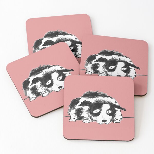 Item preview, lovely cute. black and white border collie, collie designed and sold by iancoppack.