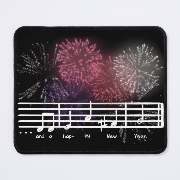 Item preview, And a happy New Year - For musicians and music lovers designed and sold by TilmanTrades.