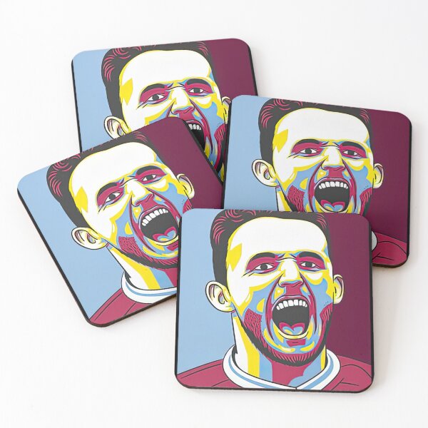 Item preview, John McGinn - Aston Villa - A3 Icon designed and sold by iqenadak.