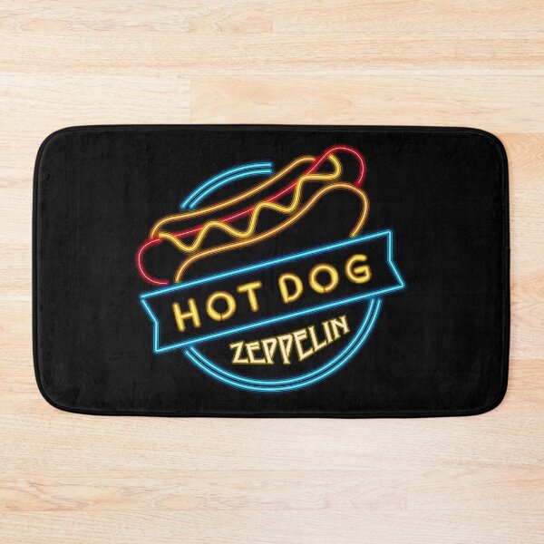 Item preview, Zeppelin Hot Dog Neon designed and sold by Corinne Alexa Jackson.