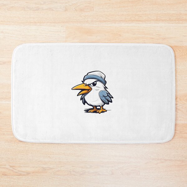 Item preview, Cute angry seagull in a hat designed and sold by FrechZeug.