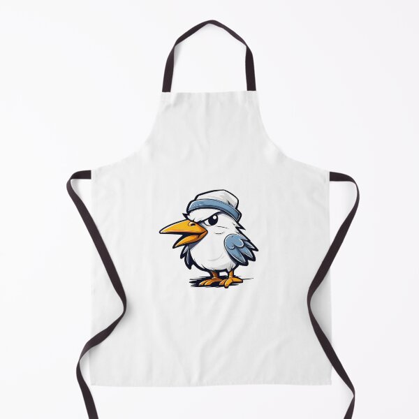 Item preview, Cute angry seagull in a hat designed and sold by FrechZeug.