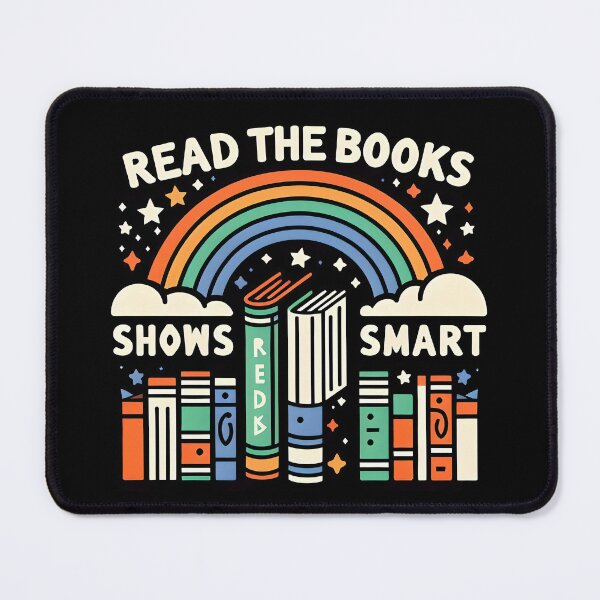 Item preview, Read the books shows smart, typography designed and sold by maxmaj.
