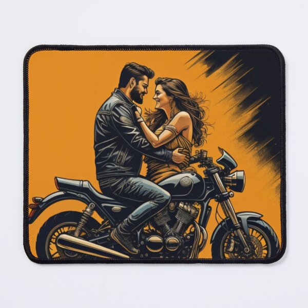 Item preview, Motorcycle, lovers, motorcycles, couple designed and sold by FeloBuySmile.