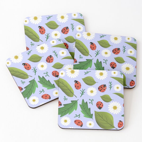 Item preview, Garden Ladybird Pattern Art designed and sold by jvcoart.