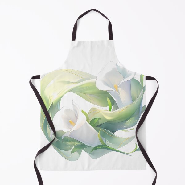 Item preview, Flowing scarf with Calla Lily designed and sold by BouquetlikeLove.
