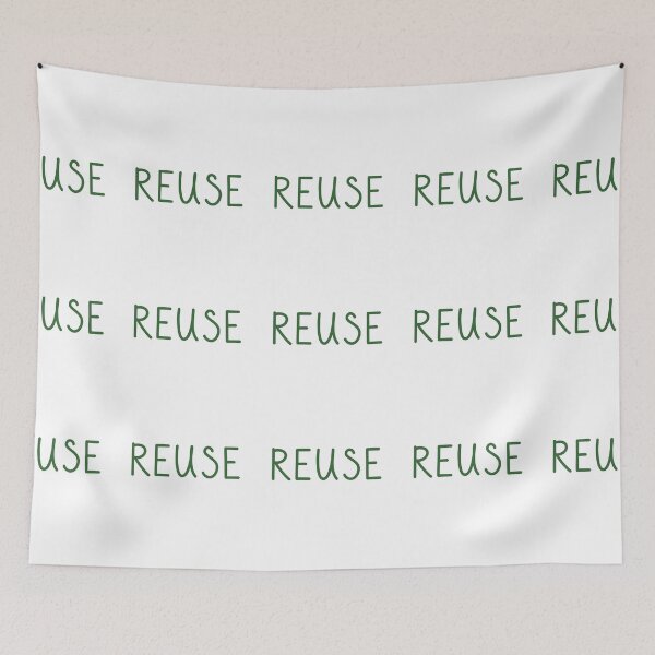 Item preview, Eco Warrior's Zero Waste Manifesto Print designed and sold by Silver Medal.