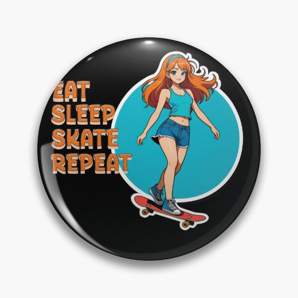 Item preview, Anime Skate Girl designed and sold by duke818.