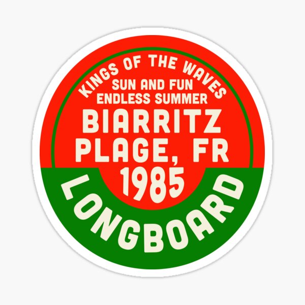 Biarritz Surf Sticker Sticker