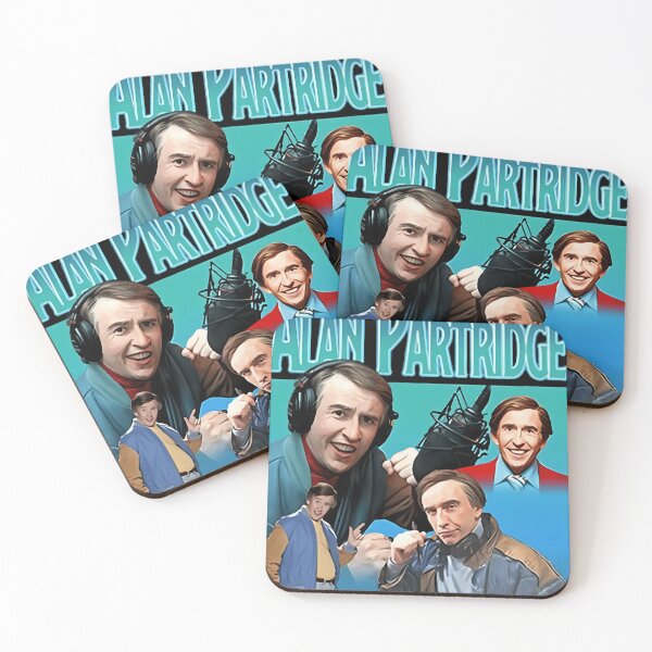 Alan Partridge Coasters for Sale Redbubble