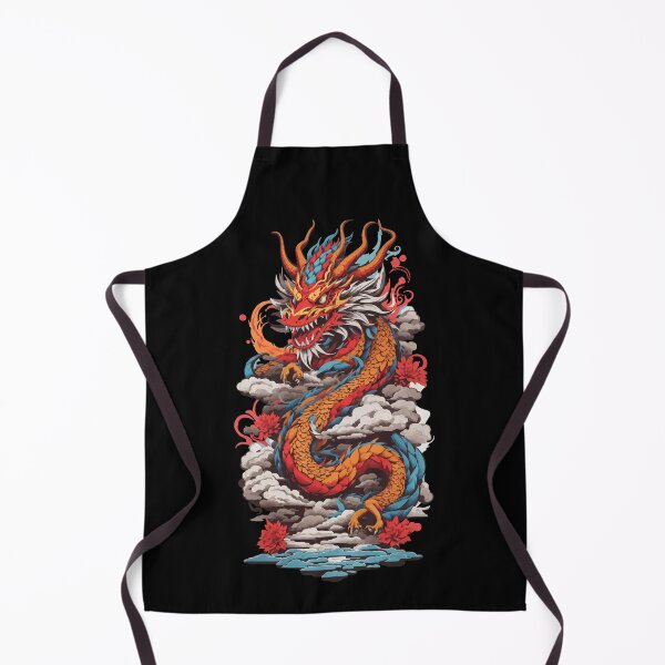 Item preview, Retro Asian Mysticism Dragon Japan Design designed and sold by LuminOrb.