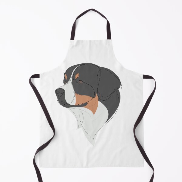 Item preview, Bernese Mountain Dog - continuous line designed and sold by addillum.