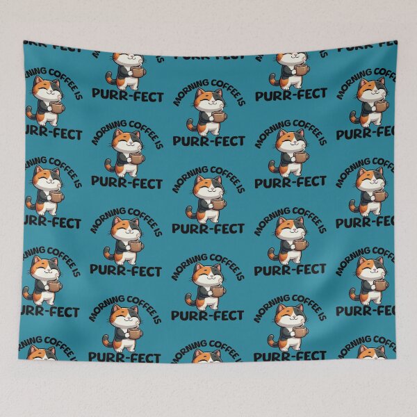 Item preview, Copy of Purrfectly Content Pun designed and sold by TwistedRabbit12.