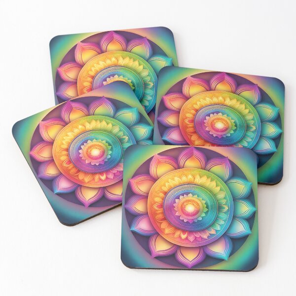 Item preview, Mandalas of Emotion Radiant Positivity designed and sold by SpiritualManda.