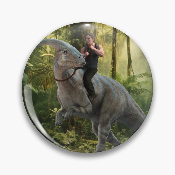Item preview, Abby On A Parasaurolophus designed and sold by SinMineral.