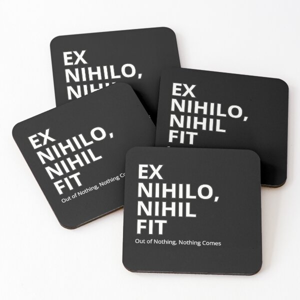 Item preview, Latin Quote: "Ex nihilo nihil fit" (Out of nothing, nothing comes.) Classic T-Shirt. designed and sold by huckleberrytees.