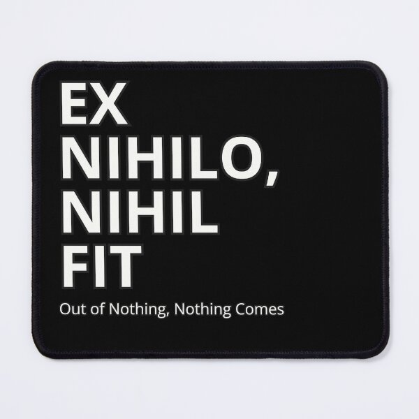 Item preview, Latin Quote: "Ex nihilo nihil fit" (Out of nothing, nothing comes.) Classic T-Shirt. designed and sold by huckleberrytees.