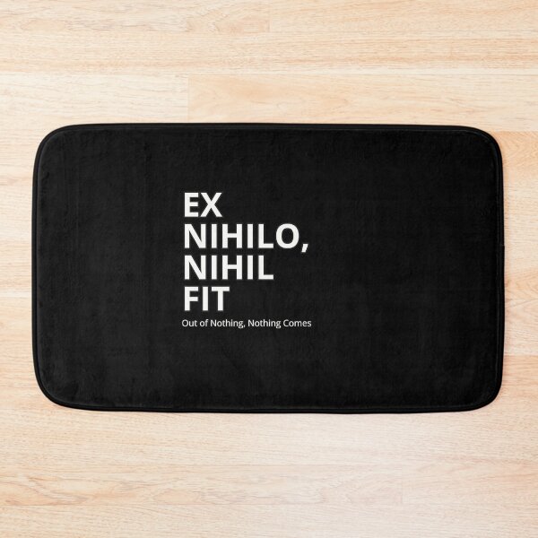 Item preview, Latin Quote: "Ex nihilo nihil fit" (Out of nothing, nothing comes.) Classic T-Shirt. designed and sold by huckleberrytees.
