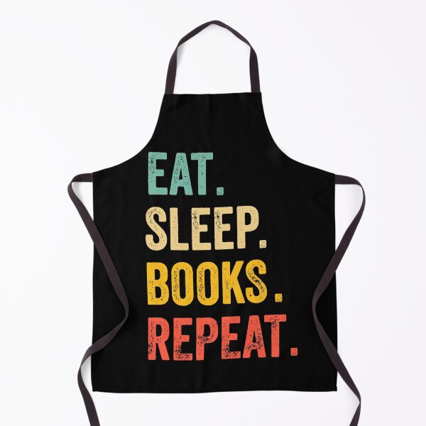 Item preview, funny saying Eat Sleep Books Repeat funny designed and sold by Foryoubroshirt.