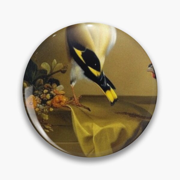 Item preview,   "European Goldfinch" - Cute yellow Victoria Goldfinch  designed and sold by Obinne.