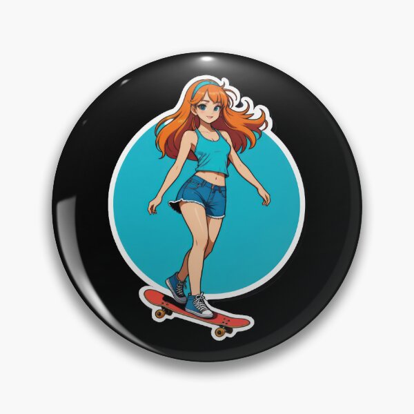 Item preview, Anime Skate Girl designed and sold by duke818.