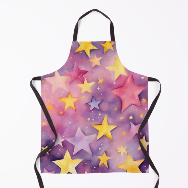 Item preview, Beautiful Watercolour stars in pink, yellow and purple designed and sold by SirenSeventyOne.