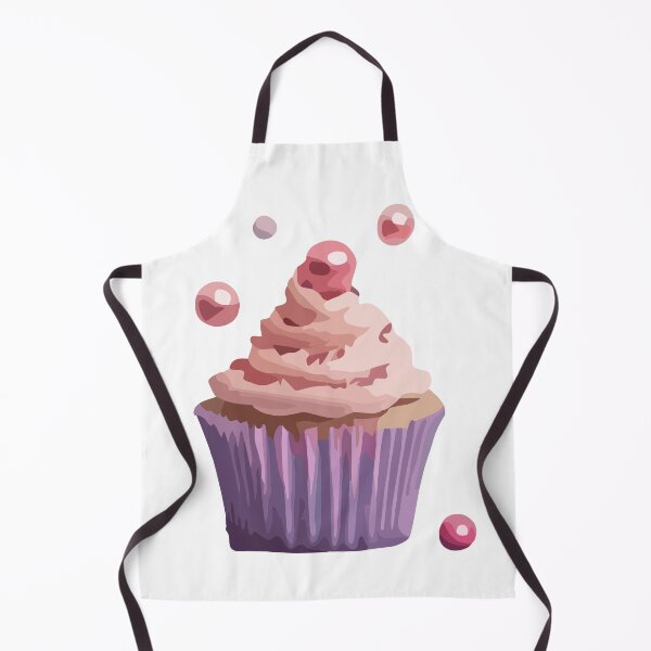 Item preview, Candy Coated Delight: Pink Sugar Balls Cupcake designed and sold by CrazySweets.