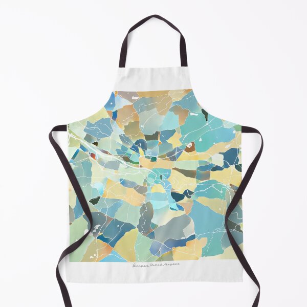 Item preview, Glasgow UK City Map - Pastel Color Scheme designed and sold by StylishStacks.