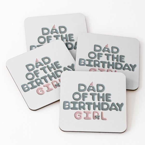 Item preview, Dad of the birthday girl sugar cookies  designed and sold by aiko-p.