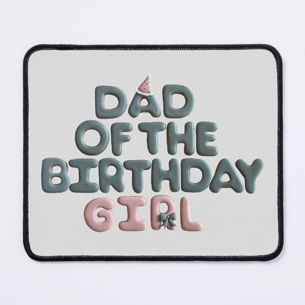 Item preview, Dad of the birthday girl sugar cookies  designed and sold by aiko-p.