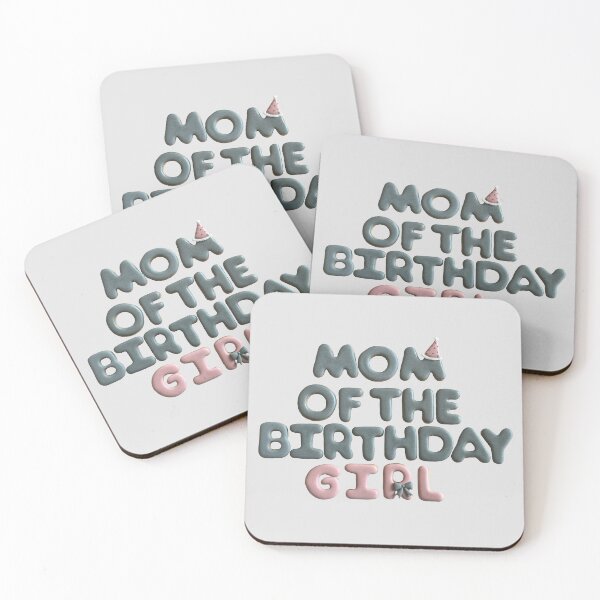Item preview, Mom of the birthday girl sugar cookies designed and sold by aiko-p.